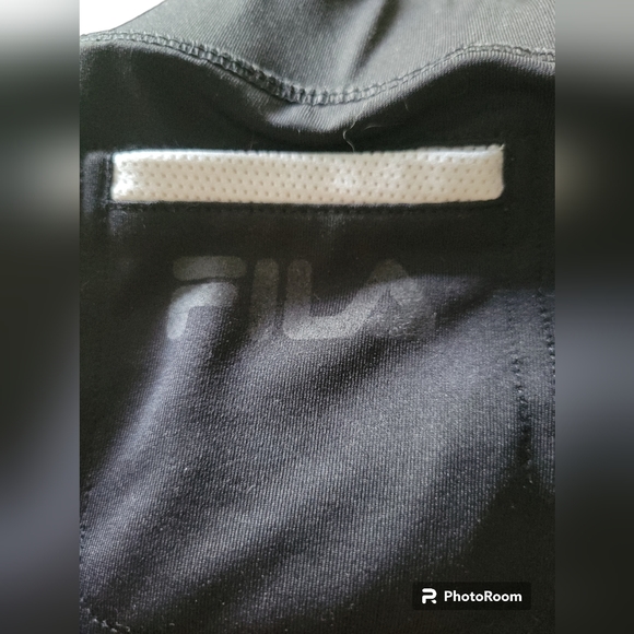 Nike women's running short. Black with white stripe down side of each leg. - Picture 5 of 6